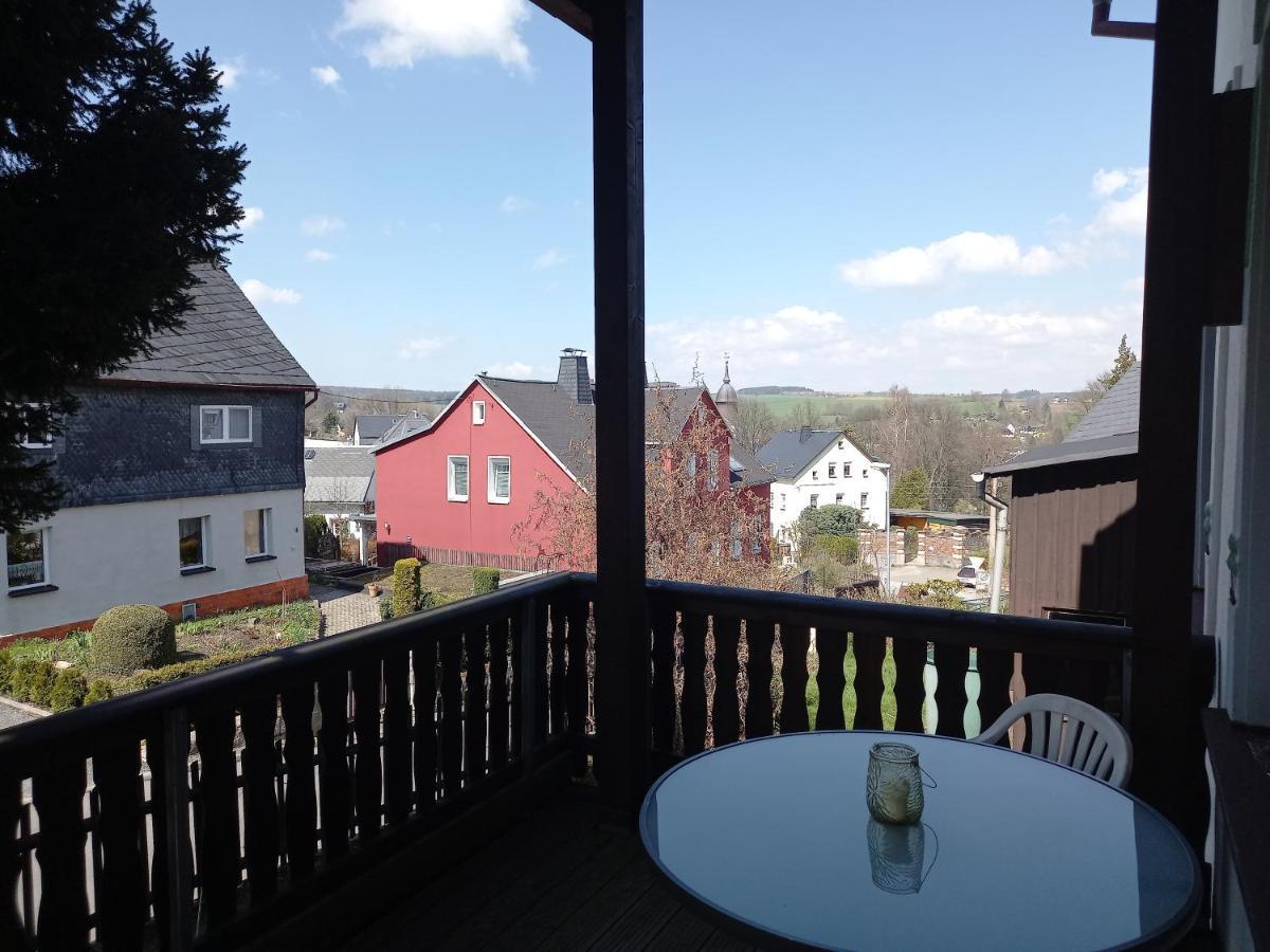 Familienfreundliche Ferienwohnung Erzgebirge Schneeberg  Extérieur photo