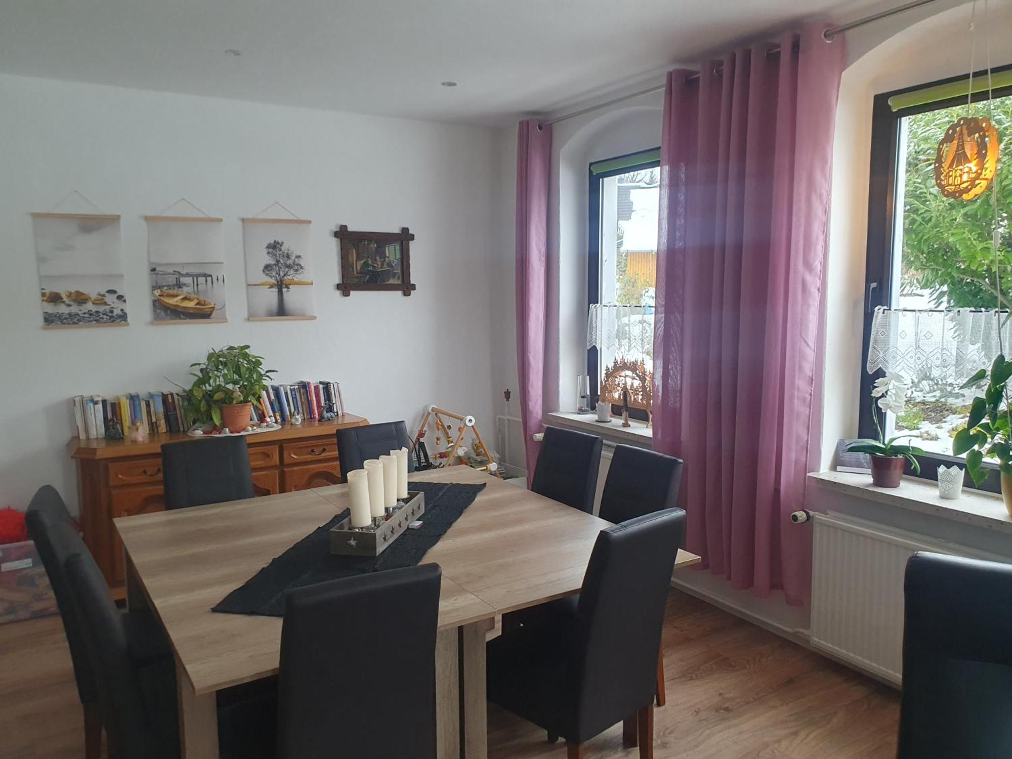 Familienfreundliche Ferienwohnung Erzgebirge Schneeberg  Extérieur photo