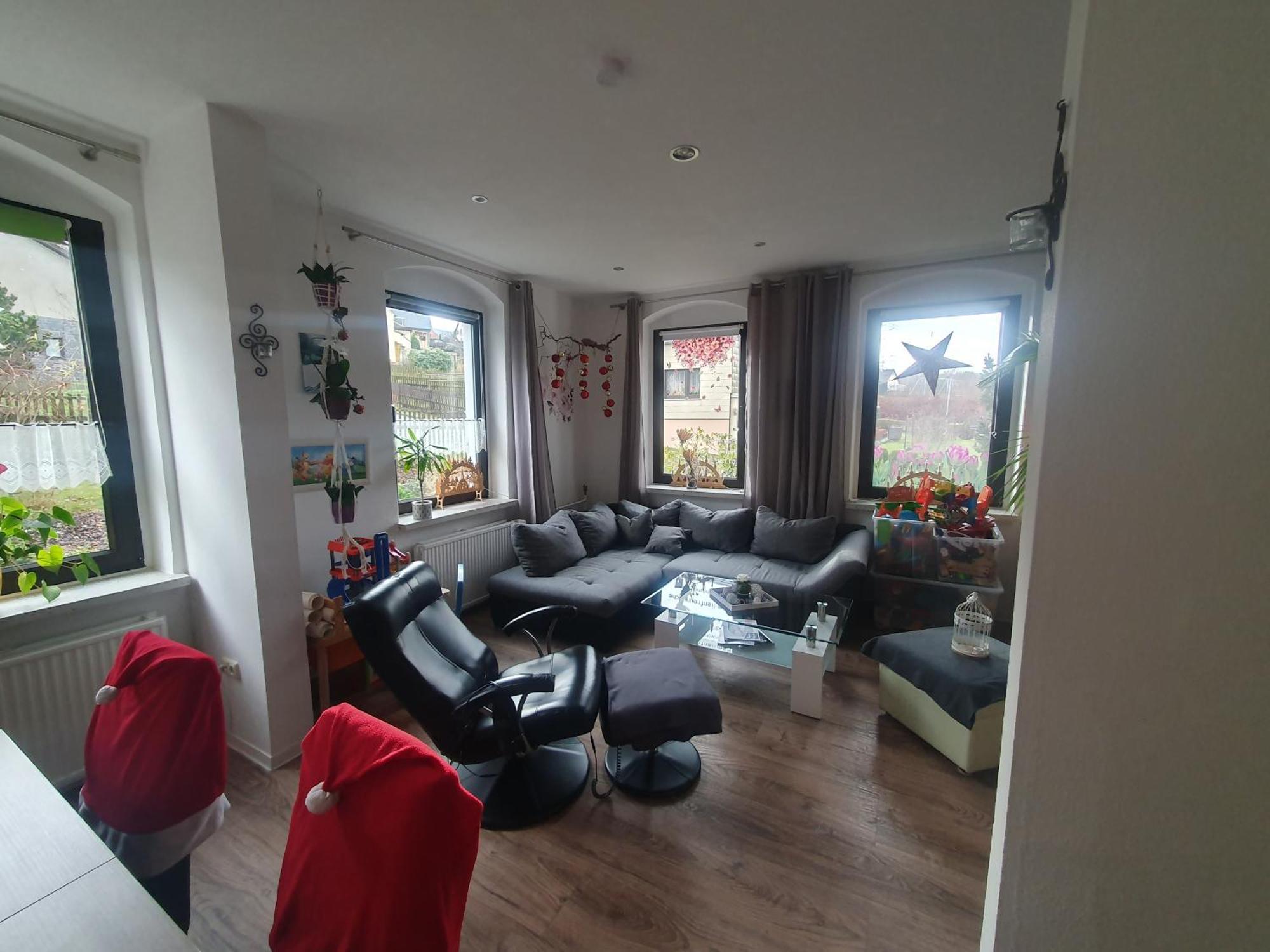 Familienfreundliche Ferienwohnung Erzgebirge Schneeberg  Extérieur photo